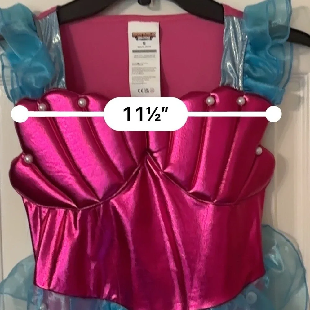 Spooktacular Creations Mermaid Costume Dress Kids Size M Halloween‎ Preowned EUC